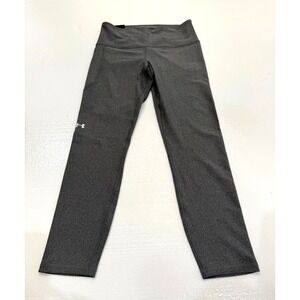 NWT Under Armour Heatgear Compression High Rise Leggings Grey Size Medium